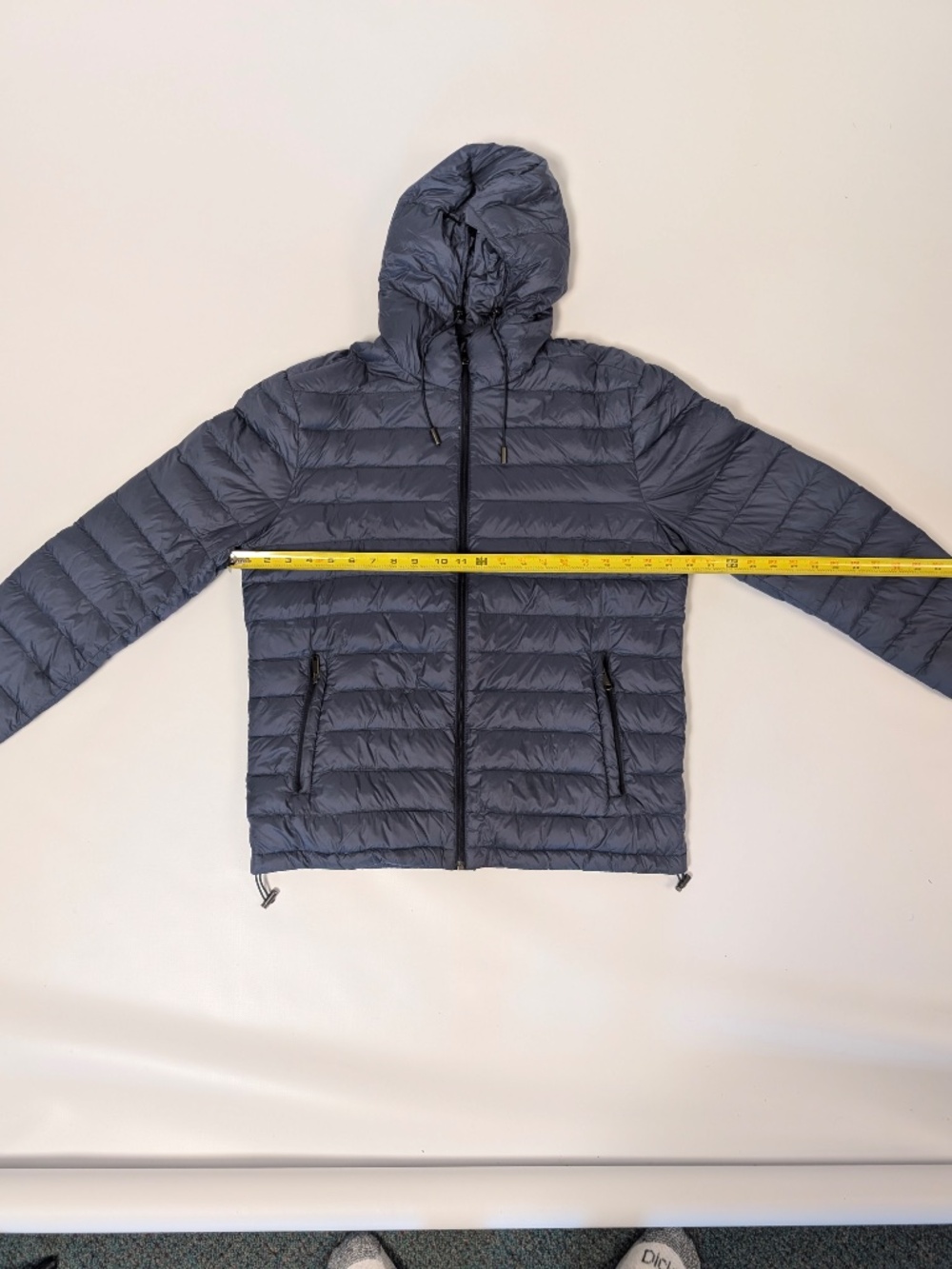 Zara Mens Puffer Jacket with Hood - Picture 11 of 12